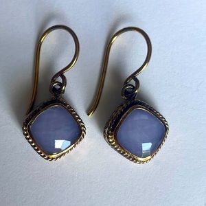 Anna Beck Purple Drop Earrings